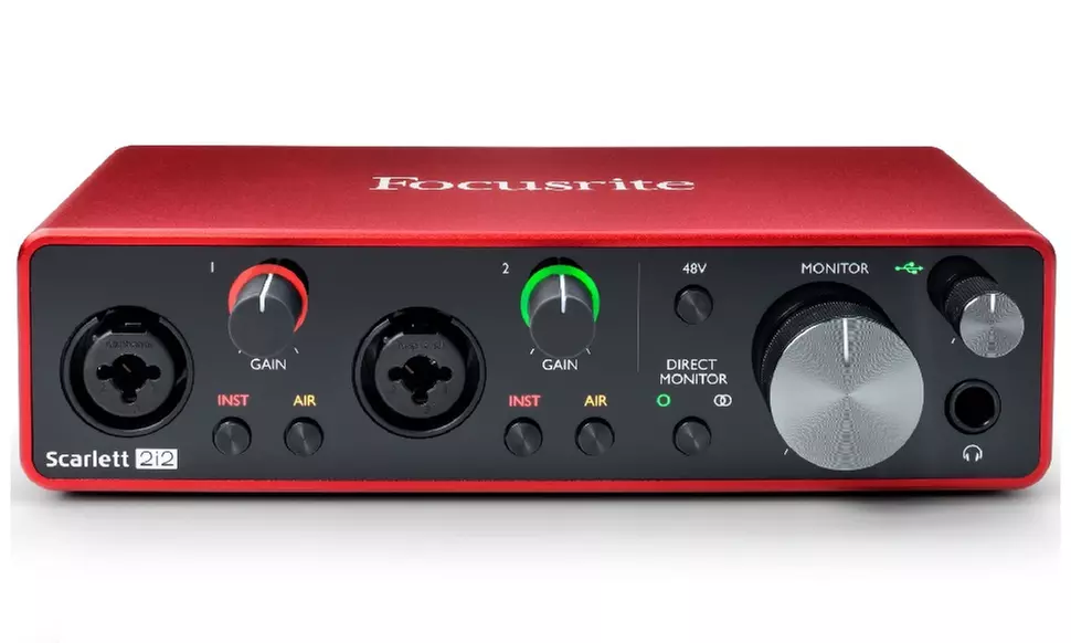 Focusrite Scarlett 2i2 3rd Gen 2x2 USB Audio Interface - Second Medium
