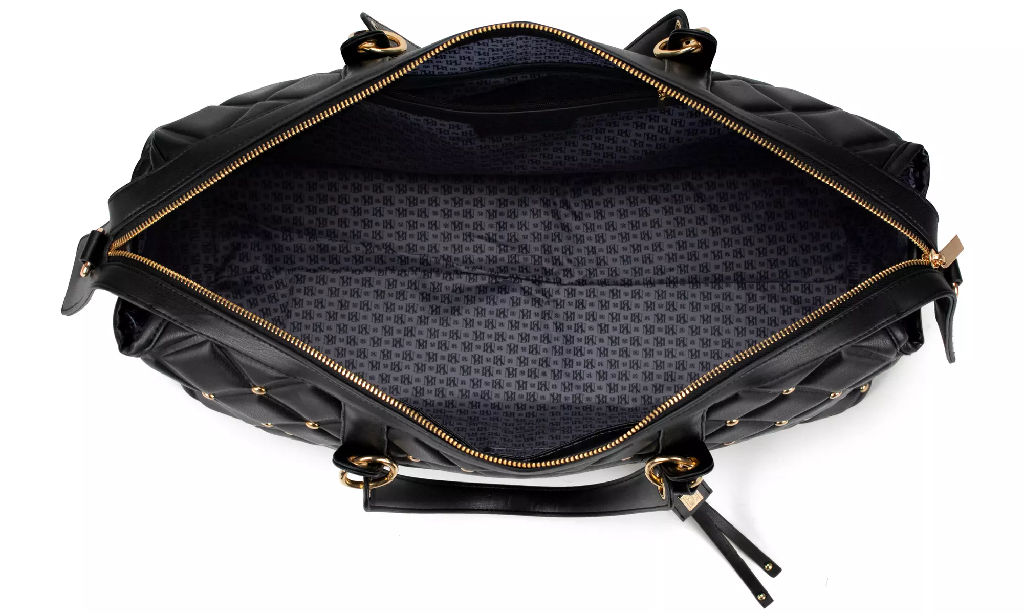 BADGLEY MISCHKA Quilted Travel Tote Weekender Bag