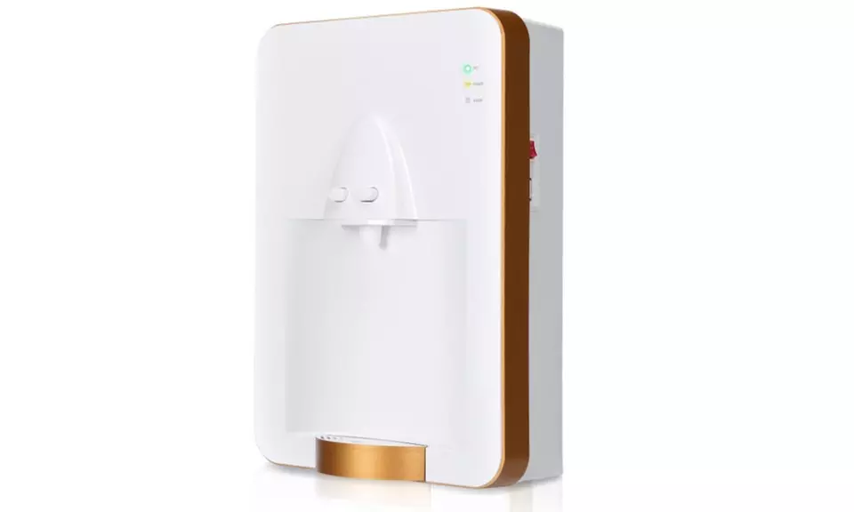 Wall-mounted Electric Tank Water Dispenser Water Heater with Removable Drip Tray - Primary Image