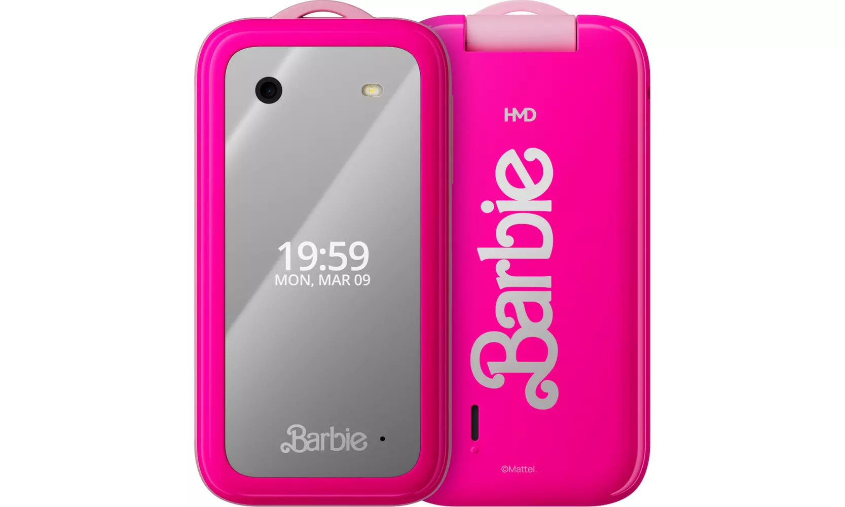 HMD Barbie TA-1420 4GB GSM Unlocked Phone - Power Pink - New