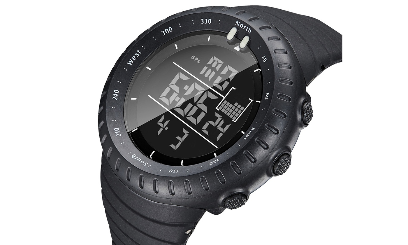 Laromni Men's Digital Electronic Sports Watch Military Wrist Watch w/ Backlight
