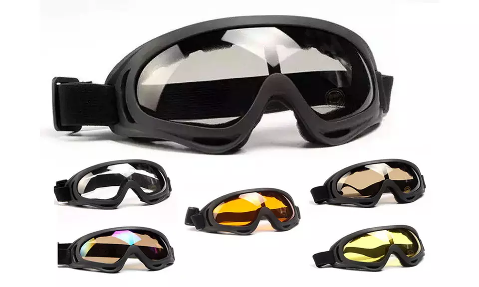UV400 Adults Snow Sports Ski Goggles Snowmobile Snowboard Glasses - Primary Image