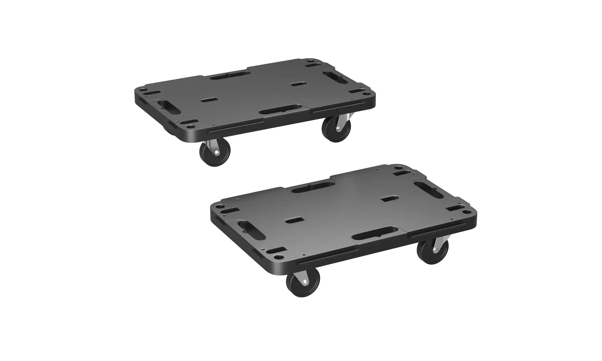 Costway 2pcs Platform Dolly Interlocking Furniture Mover 1197lbs Weight Capacity - Primary Image