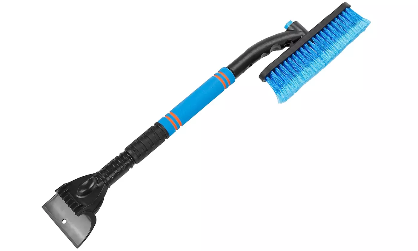 iMounTEK Extendable Snow Brush and Ice Scraper with Pivoting Head