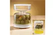 New 2 Flip Lid Jars Pickle Jar Smart Way To Store Foods - Second Medium