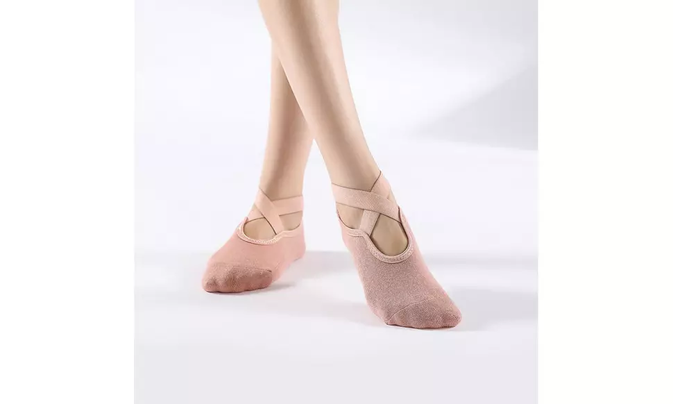 Non Slip Socks with Grips for Women Yoga Ballet Pilates Barre Dance