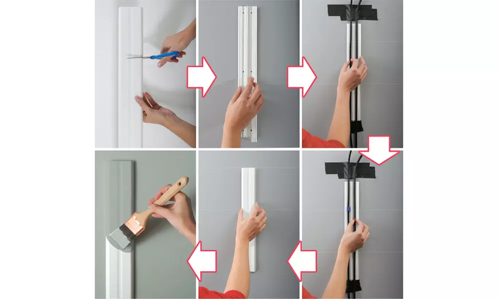 Cable Cord Organizer Management Kit (4-Piece) - Second Medium