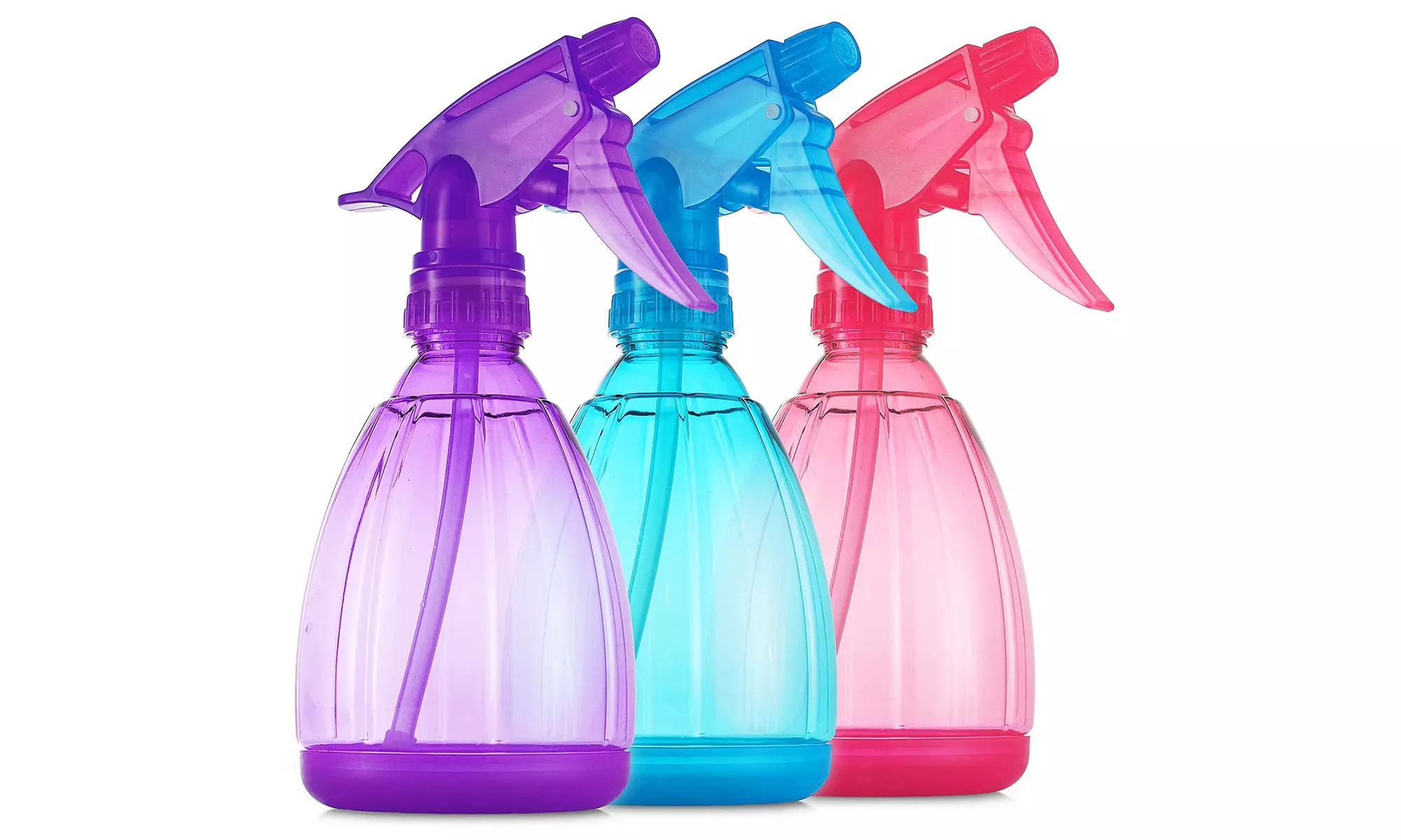 Spray Bottles - Set of 3 Small Empty Plastic Spray Bottles For Hair, Plants - Primary Image