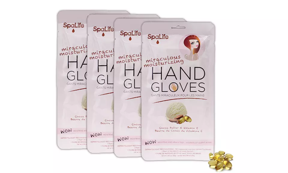 Spa Life Moisturizing or Restoring Hand Treatments (4-Pack) - Second Medium