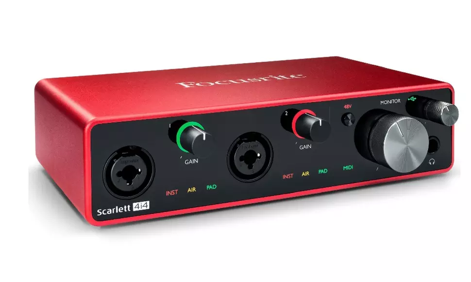 Focusrite Scarlett 8i6 3rd Gen 8x6 USB Audio Interface - Second Medium