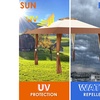 Image 7: Costway 13'x13' Folding Gazebo Canopy Shelter Awning Tent Patio Garden Outdoor 