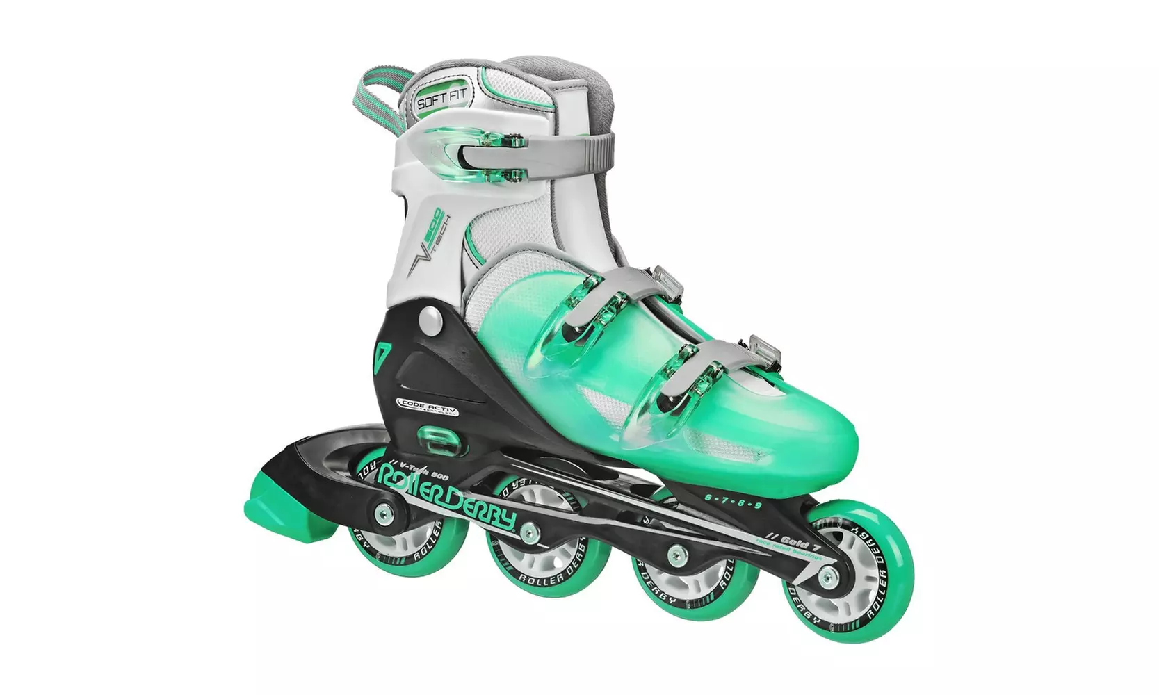 Roller Derby Women's V-Tech 500 Button Adjustable Inline Skate - Primary Image
