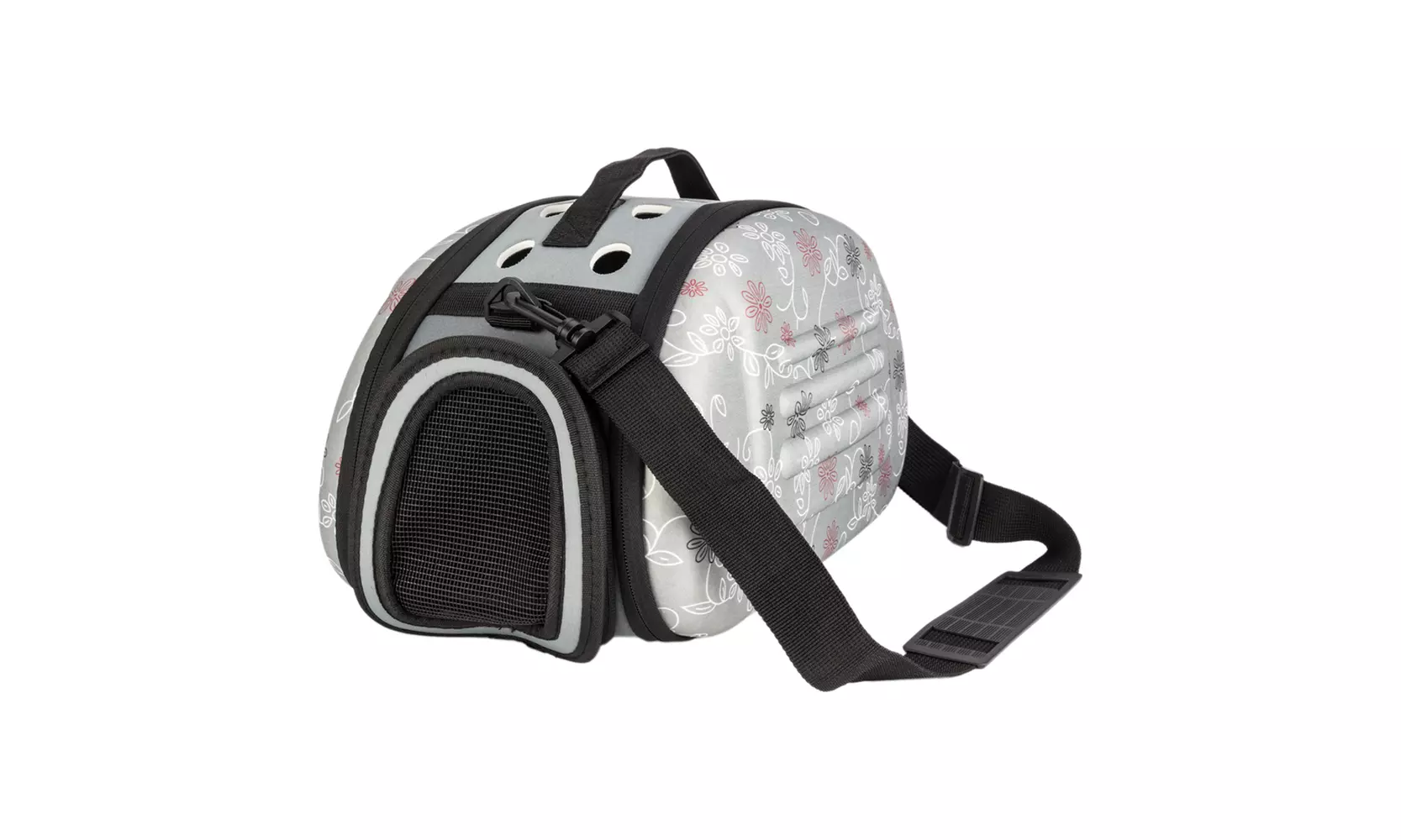 Handbag Carrier Comfort Pet Dog Travel Carry Bag For Small Animals Cat Gray - Primary Image