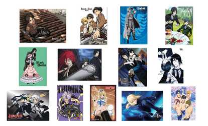 image for Great Eastern Anime Fabric Posters - 13 Available
