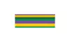 Mardi Gras 40 in. x 100 ft. Plastic Table Roll