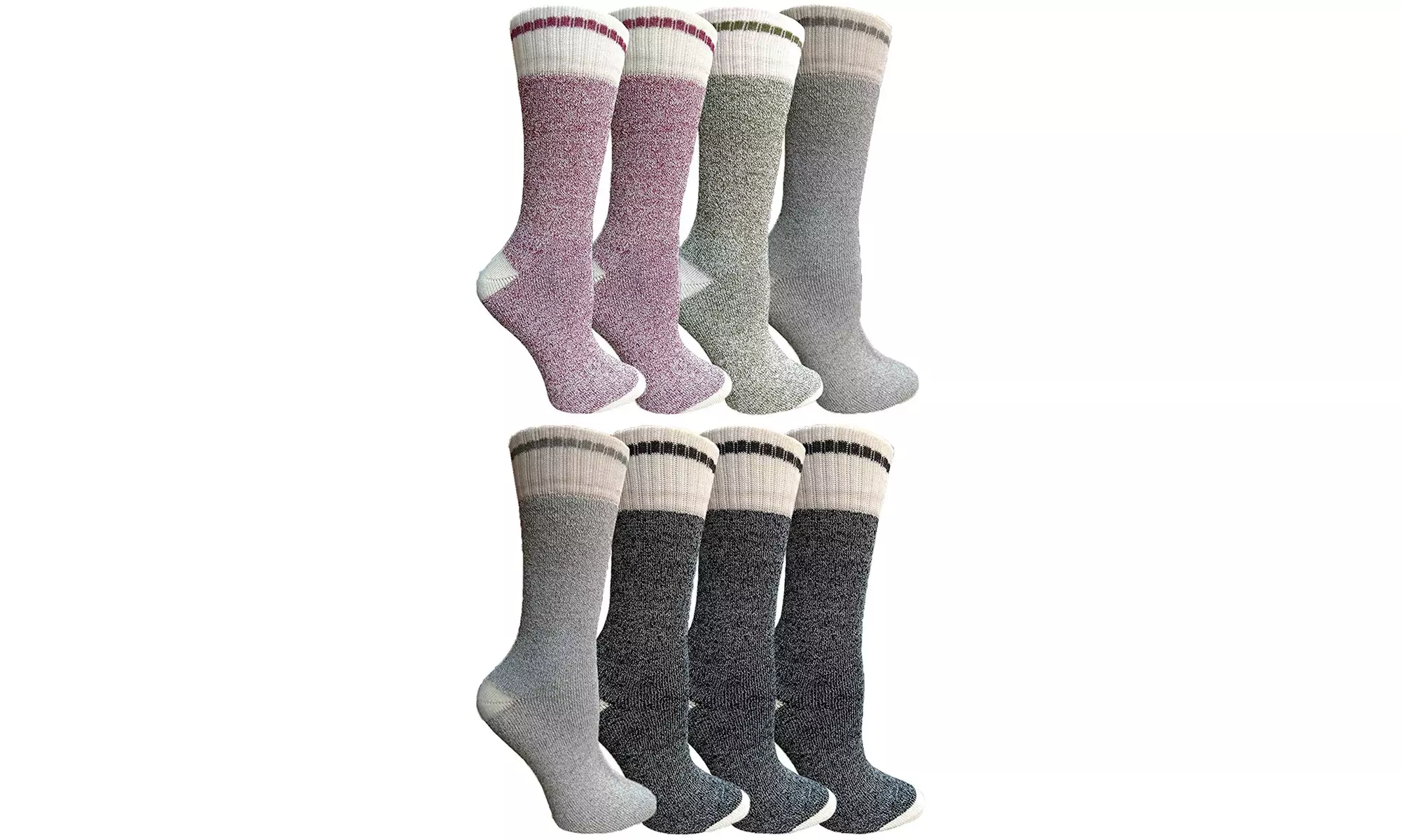 Women's Thermal Tube Socks (8-Pairs)