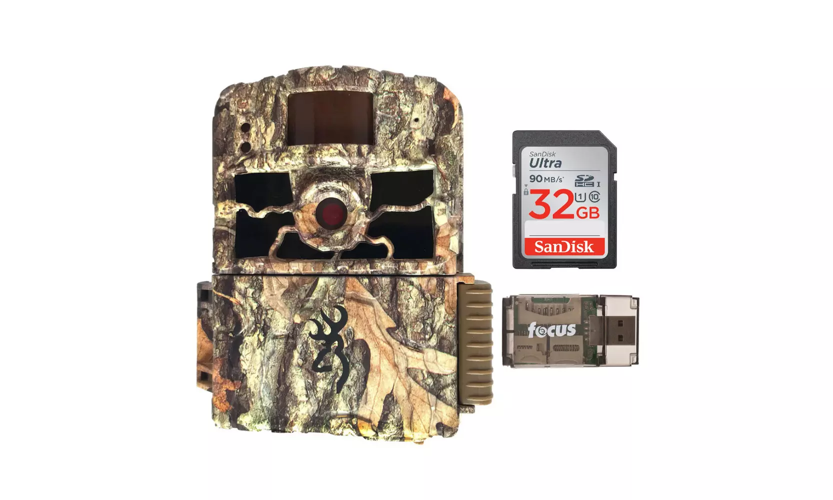 Browning Trail Cameras 18MP Dark OPS HD Max Trail Camera w/32GB SD Card & Reader - Primary Image