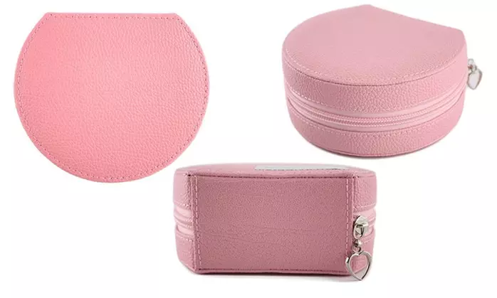 Mini Portable Travel Jewelry Box & Jewelry Organizer 