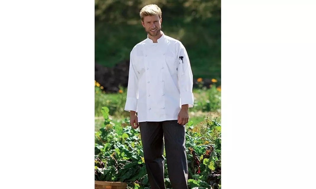 Uncommon Threads 0451EC-2510 Master Chef Coat in White - 6XLarge - Primary Image