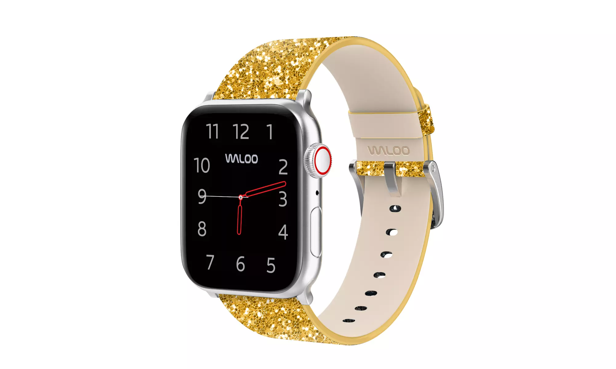Waloo Leather & Metal Replacement Bands for Apple Watch - All Series