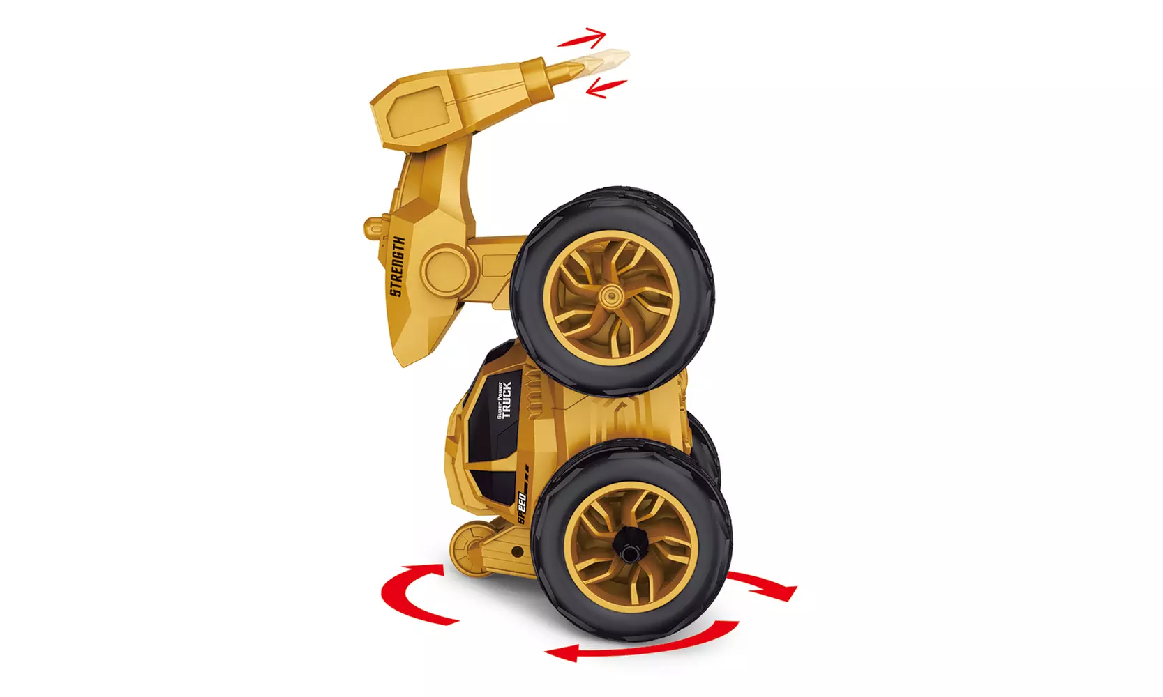 Remote Control Stunt Car or Trucks with 360 Thumbing & Lights
