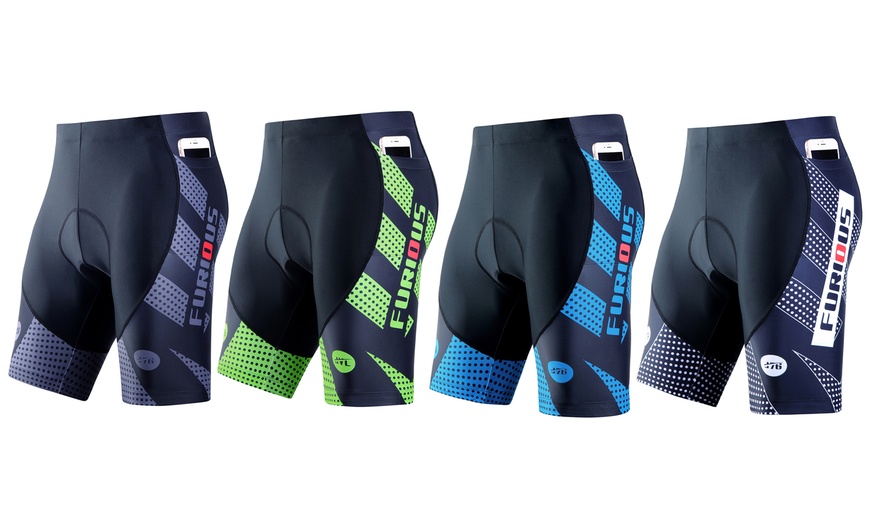 Men's Cycling Shorts Padded Bicycle Riding Pants Bike Biking Cycle Wear