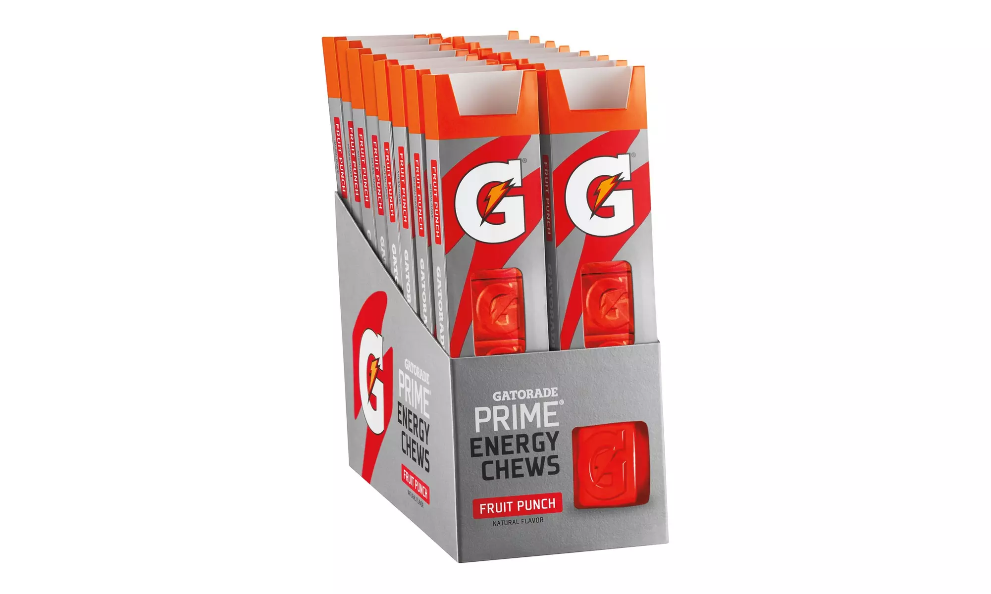 Gatorade Prime Energy Chews, Fruit Punch (Pack of 16) - Primary Image