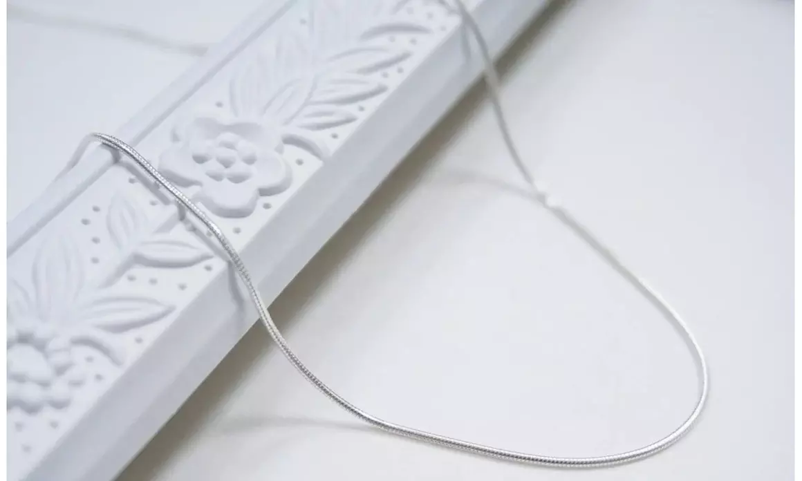 Italian Made 925 Sterling Silver Snake Chain Necklace or Anklet