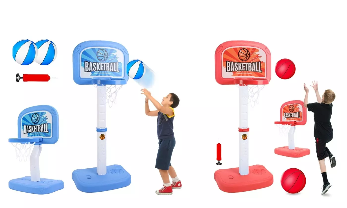  iMounTEK 2-In-1 Poolside Basketball Hoop Adjustable Set - Primary Image