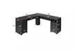 L-Shaped Corner Computer Desk Writing Table Study Workstation w/ Drawers Storage - Second Medium