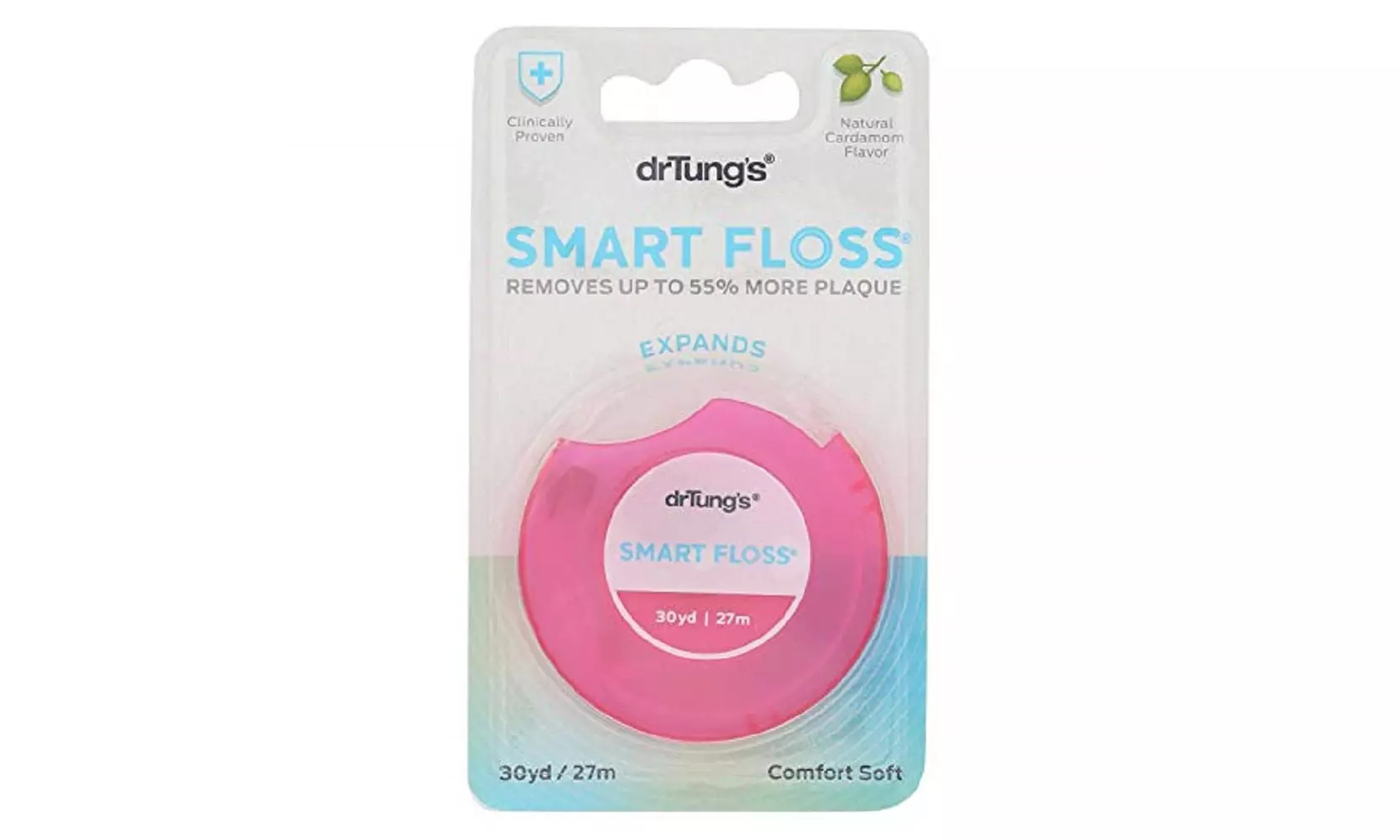 Dr. Tung's Smart Floss 30 yds Natural Cardamom Flavor 1 Colors May Vary Pack-12  - Primary Image