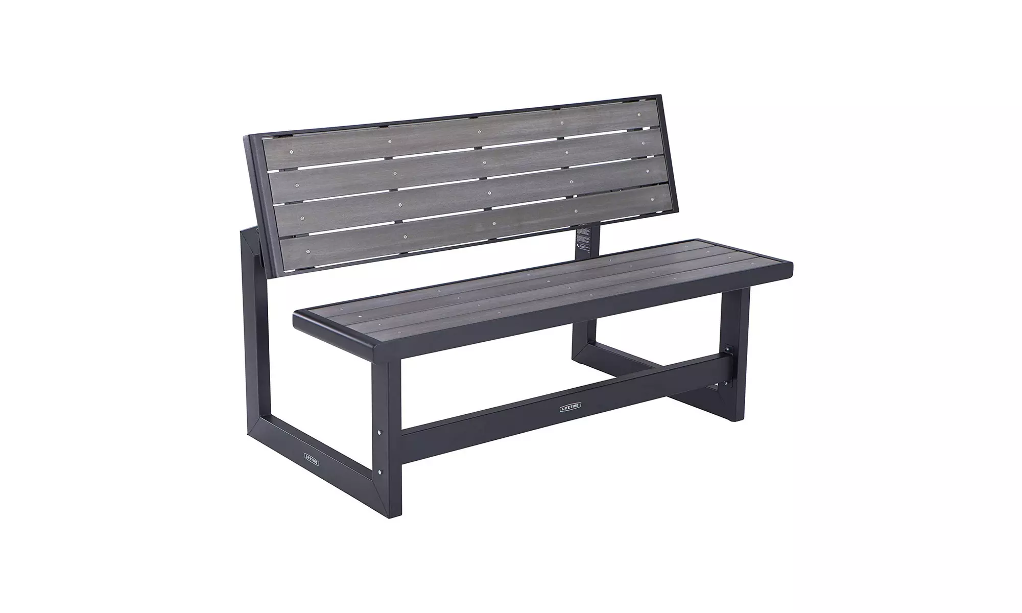  Lifetime 60253 Convertible Bench, Harbor Gray  - Primary Image