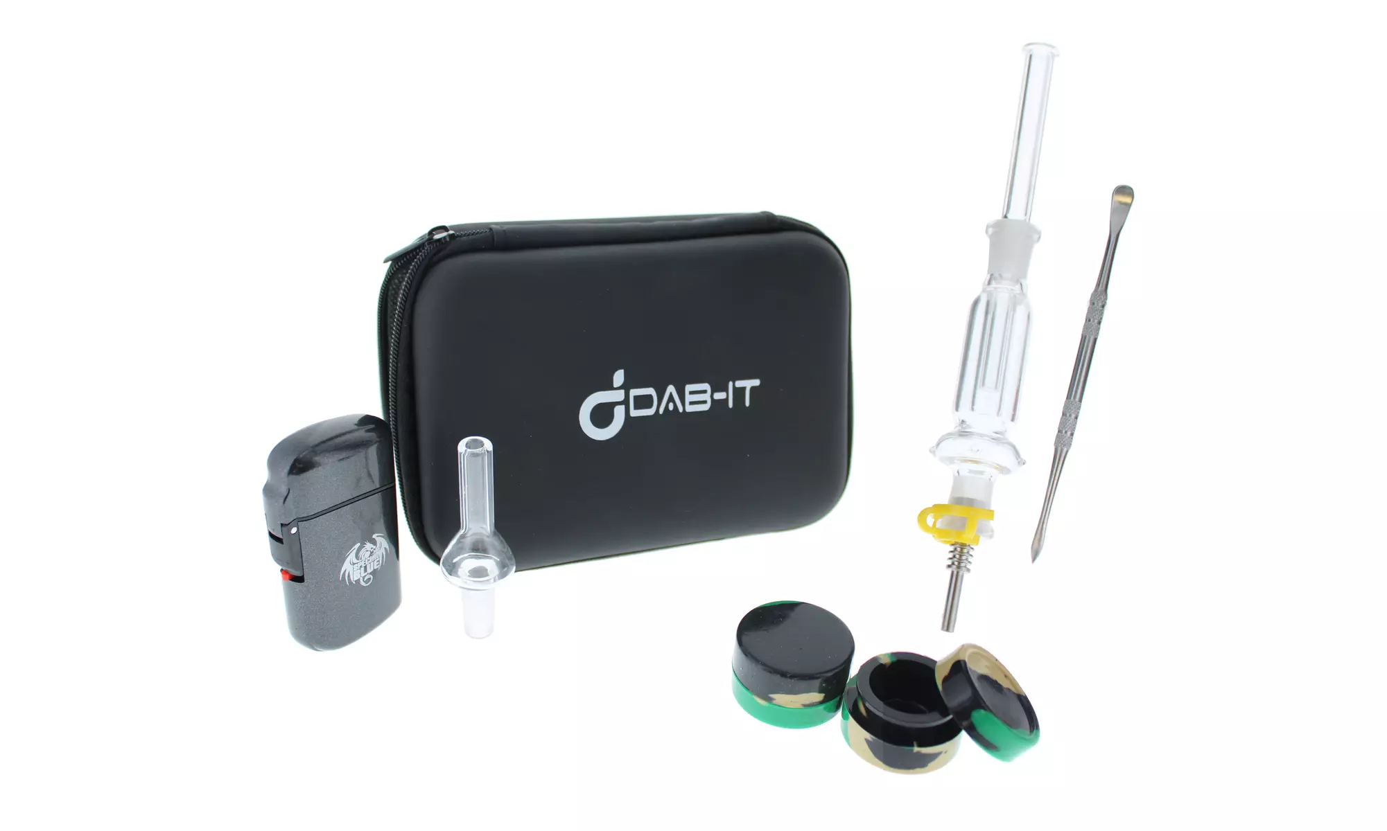 Dab-It Nectar Collector 7 Piece Kit with Protective Travel Case - Primary Image