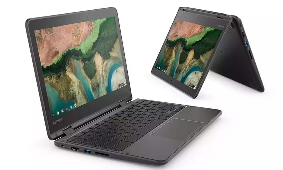 Lenovo 300e Chromebook Touchscreen 11.6" LCD 2 in 1 (Scratch & Dent) - Second Medium
