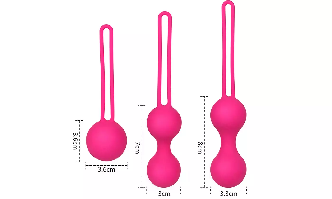 Safe Silicone Smart Kegel Ball Tighten Exercise Machine Vibrator