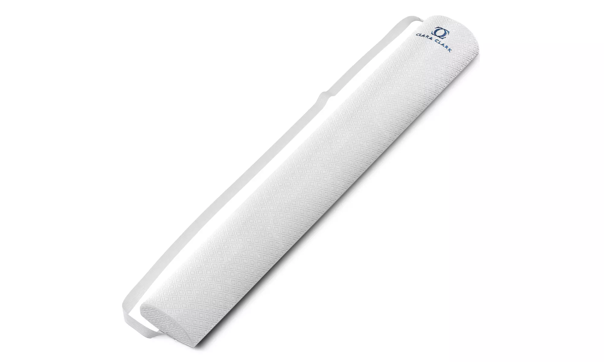 Clara Clark Memory Foam Crib & Bassinet Wedge & Bed Rail Pillow w/ Cotton Cover 