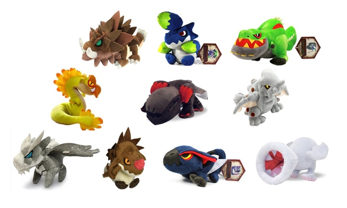 monster hunter plush toys