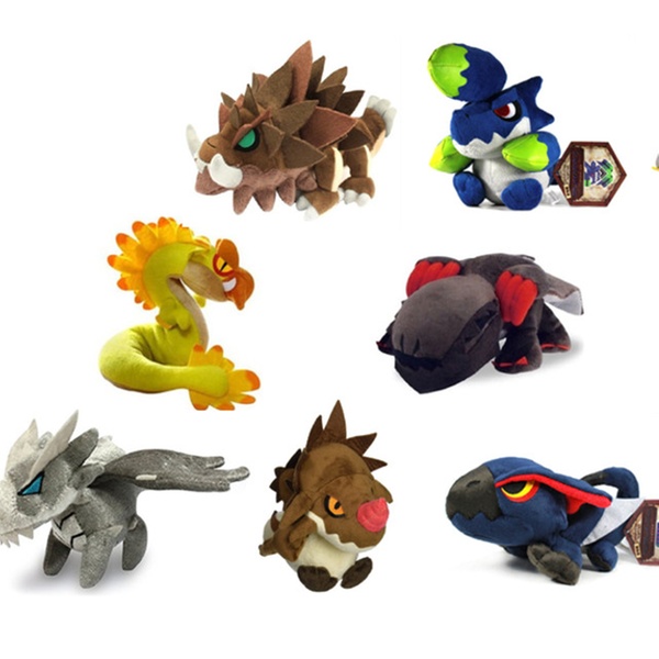 monster hunter plush toys