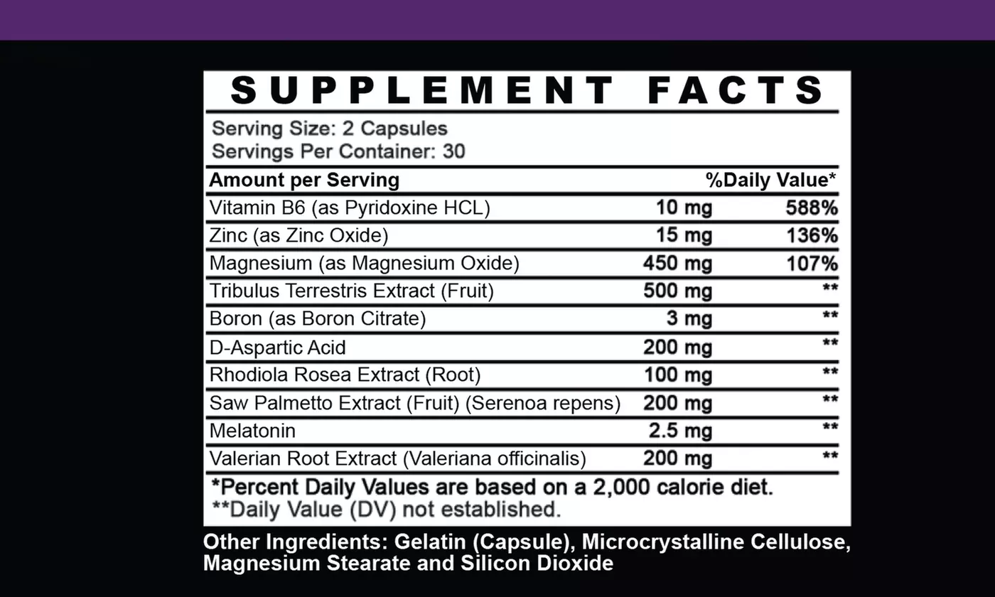 Angry Supplements Monster Test Maxx, Nitric Oxide Booster, PM Sleep Aid Combo