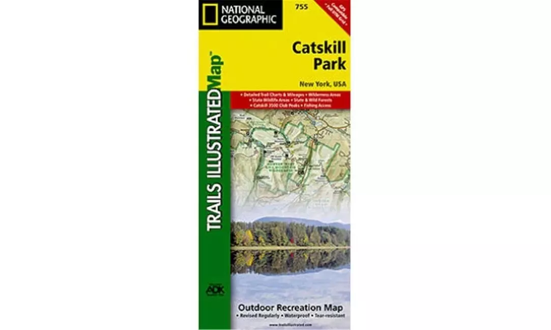 National Geographic Maps TI00000755 Catskill Park Map - Primary Image