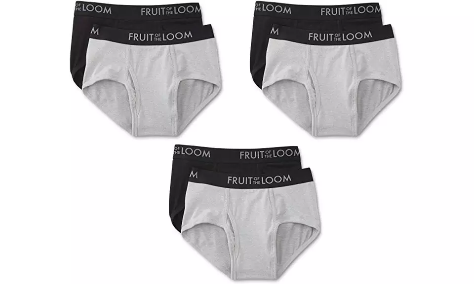 Fruit of the Loom Men's Breathable Micro Mesh Briefs (6-Pack) - Second Medium