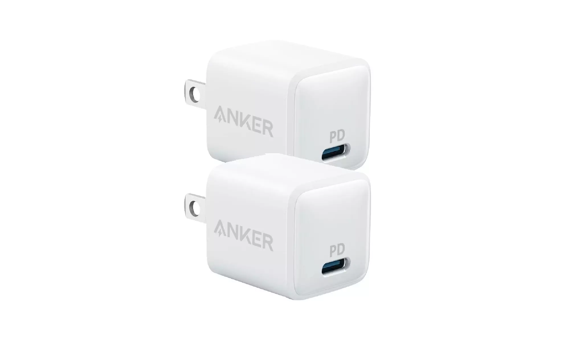 Anker 20W PowerPort Nano USB Type-C Wall Charger (2-pack)