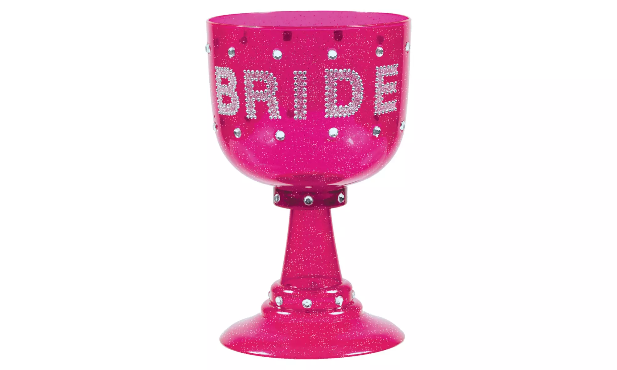 Bachelorette Bride's Cup 25 oz. Plastic Chalice (2-pack) - Primary Image