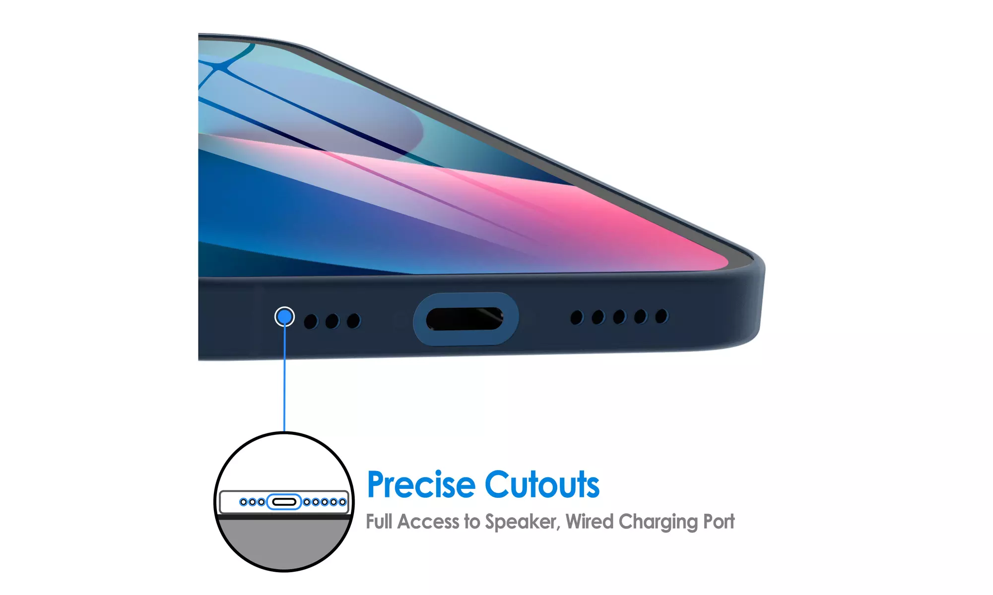 Ultra Slim Matte Case for iPhone 13, Camera Lens Full Protection Hard Thin Cover