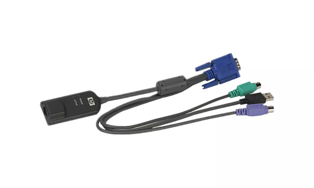 HPE AF629A KVM Console USB 2.0 Virtual Media CAC Interface Adapter - Second Medium