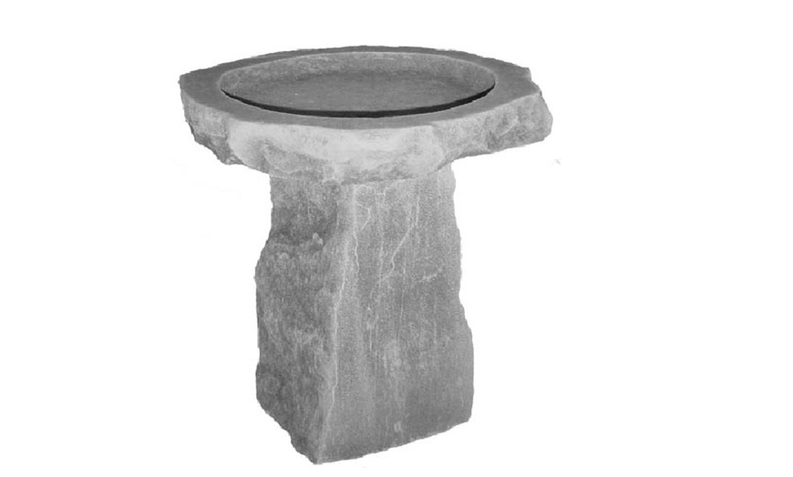 kay berry cast stone bird bath