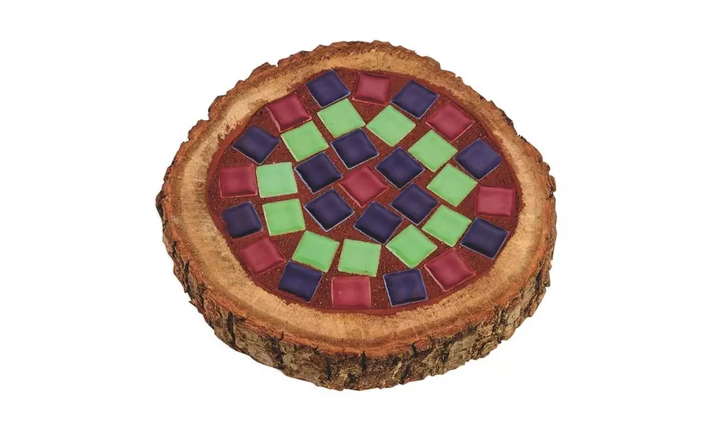 Mosaic Woodland Coaster Craft Kit (makes 10) - Primary Image