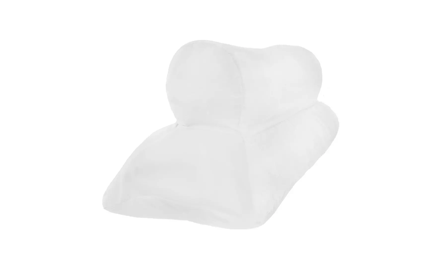 Neck Nest 2 Chamber Corrective Neck Pillow, Cover Included - Second Medium