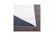 Abani Rugs Deco DEC140A Cream Grey Minimalist Geometric Area Rug - Second Medium