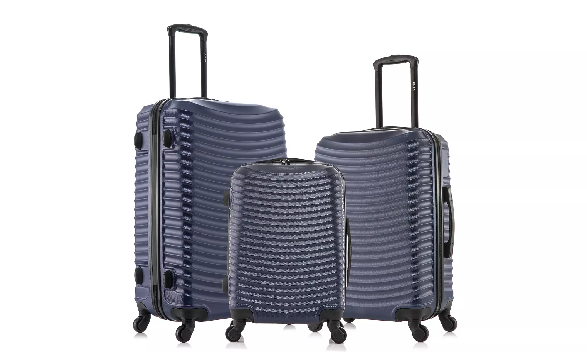 DUKAP Adly Lightweight Hardside Spinner 3 Piece Luggage Set 20"/24"/28"
